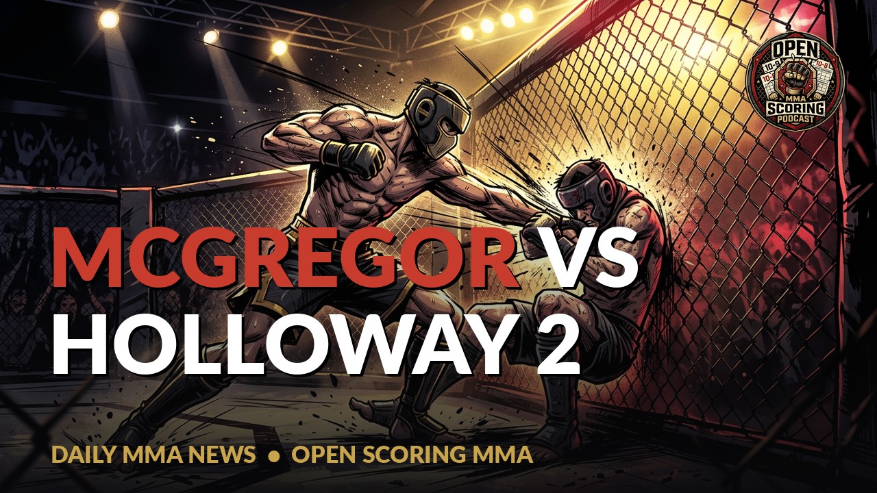 McGregor vs. Holloway 2: The Countdown Begins!